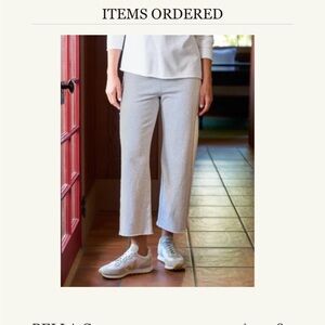 Frank & Eileen Bella Gray Melange Triple Fleece Sweatpants XL